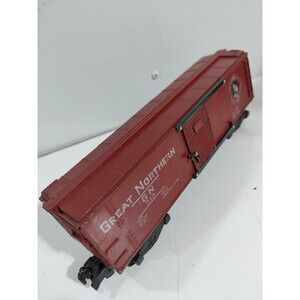 American Flyer 913 Electric Trains S Gauge Model Railroad Great Northern Boxcar